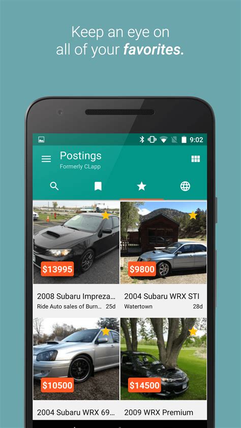 With OfferUp you can easily sell anything like clothes and shoes, used cars, electronics, vintage fashion, and furniture. . Craigslist app for android